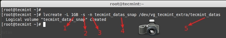 Create LVM Snapshot