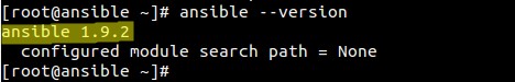 ansible-version
