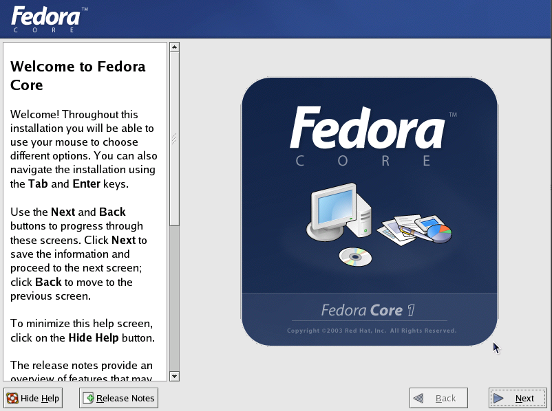 Fedora Anaconda