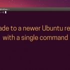 一行命令轻松升级 Ubuntu