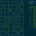 在 Linux 命令行中使用 nudoku 解决谜题