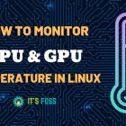 在 Linux 上监控 CPU 和 GPU 温度