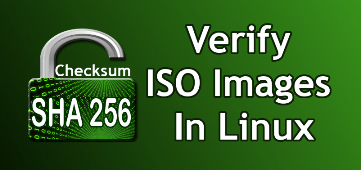 如何在 Linux 中校验 ISO 镜像