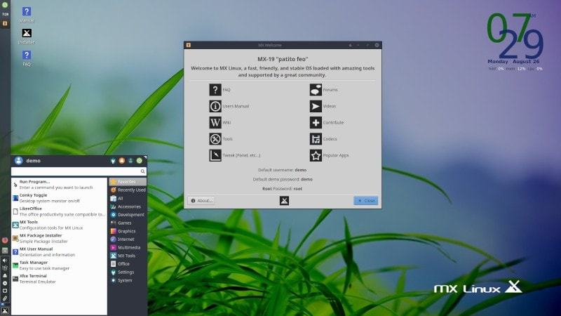 MX Linux 19