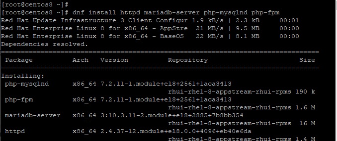 Install-LAMP-stack-CentOS8