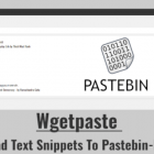 从命令行轻松将文本片段上传到类似 Pastebin 的服务中