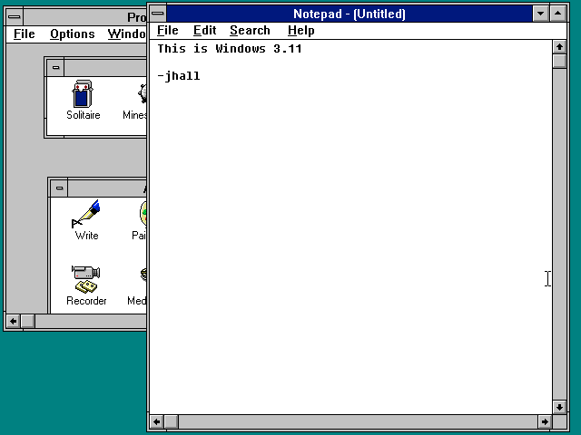 Windows 3.11