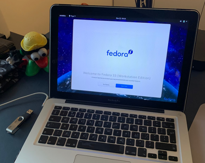 在 MacBook Pro 上安装 Fedora