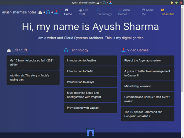 Ayush Sharma blog