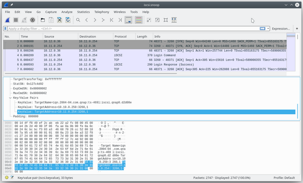 使用 Wireshark 检查 TCP 会话