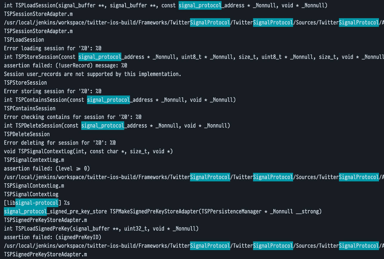 twitter dm signal protocol