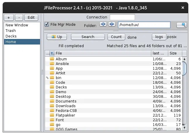 Image of the JfileProcessor folders.