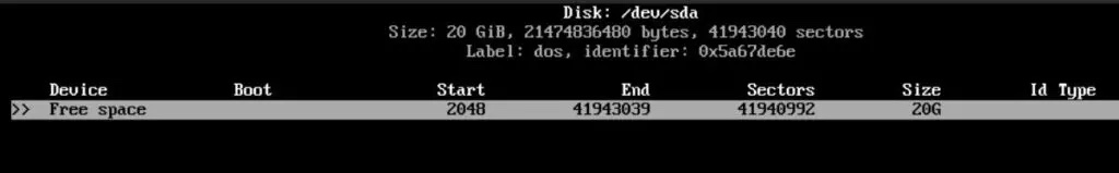 cfdisk